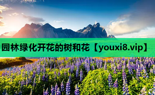 园林绿化开花的树和花
