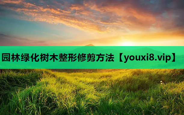 园林绿化树木整形修剪方法